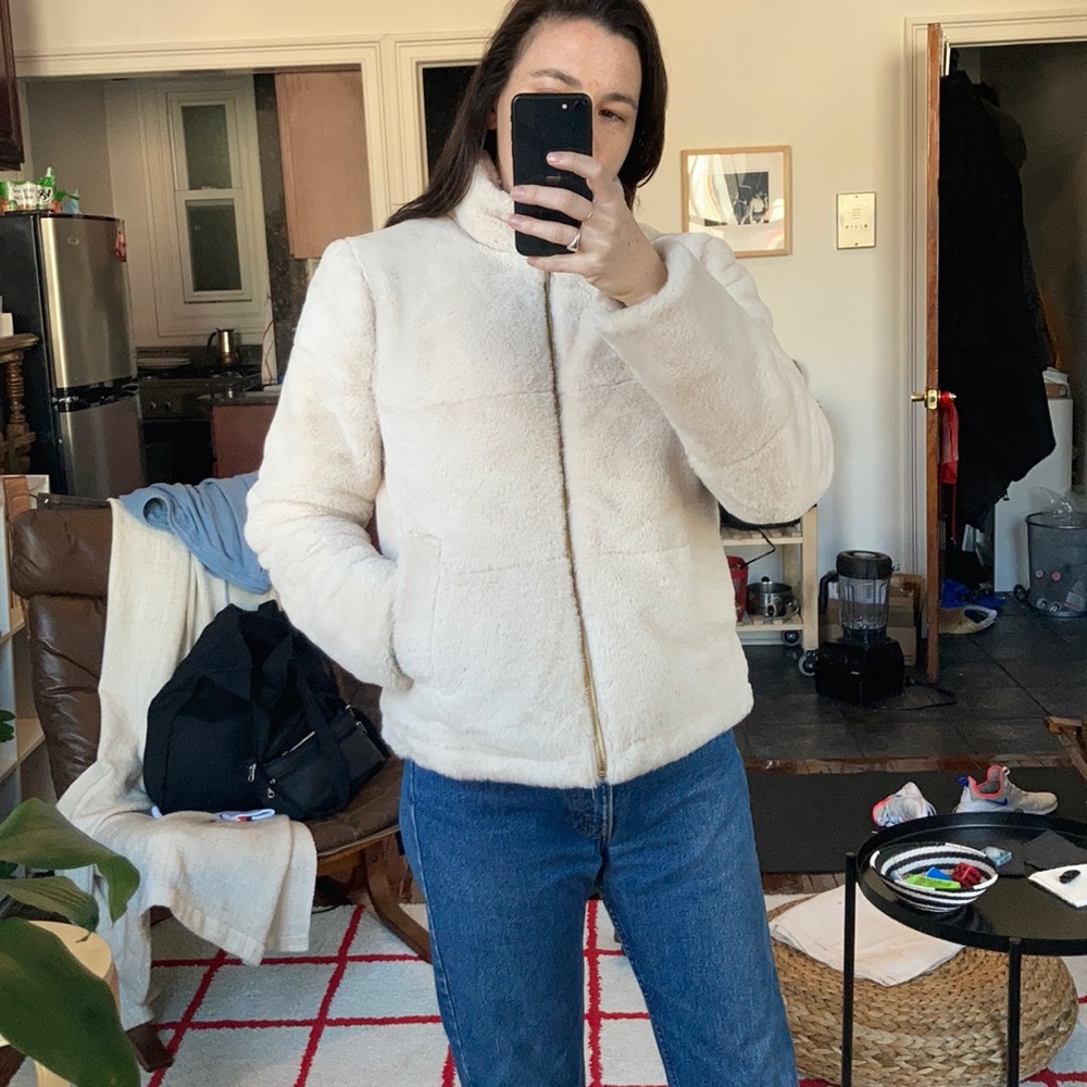 Super soft and warm faux fur coat